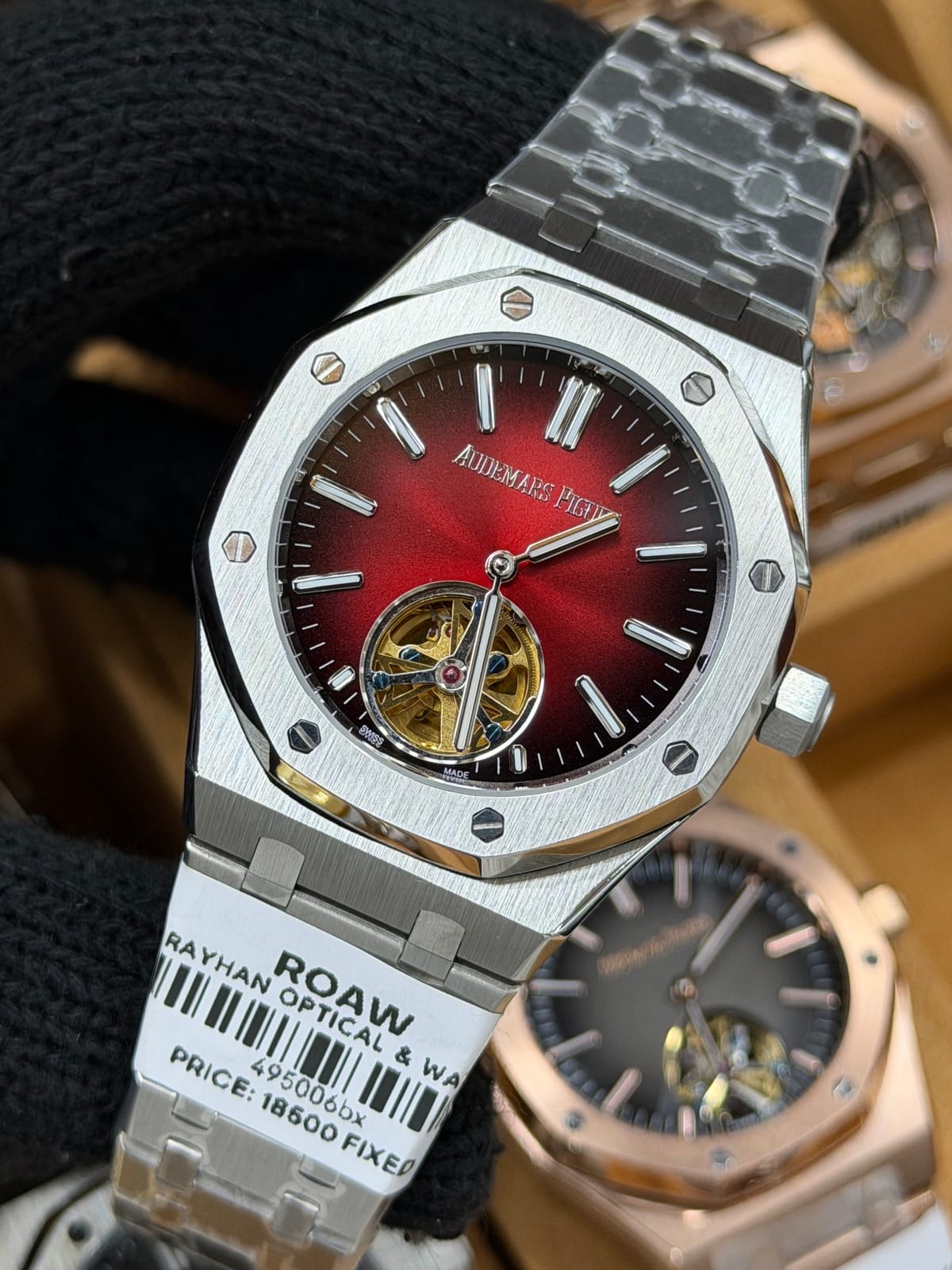 Audemars Piguet Royal Oak flying Tourbillion Red dail (master grade)